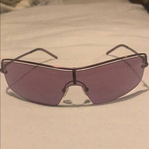 Gucci rimless sunglasses - purple / lavender